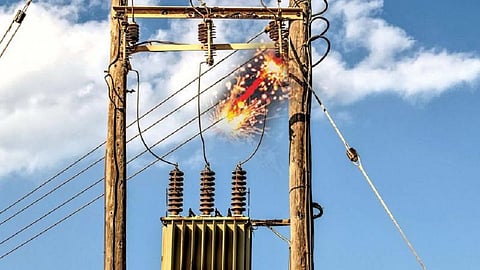 boy is no more due to short circuit and blast in transformer  