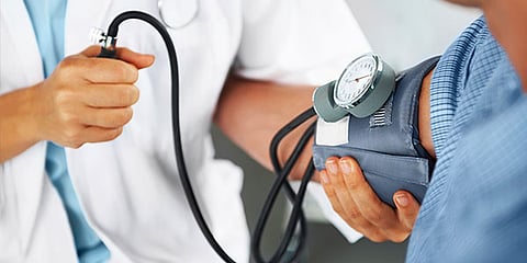 doctor checking