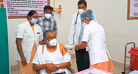 Dr. Bang family Kovid vaccine was taken