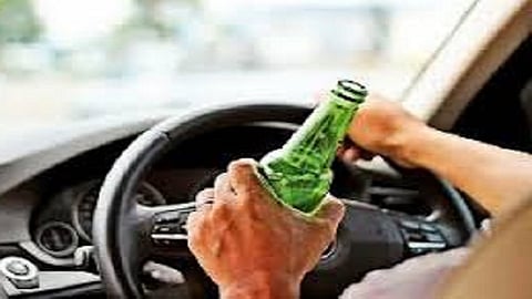 city traffic control branch  now again launched a crackdown on drunk drivers