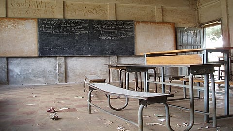 workers are not available to clean ZP schools 