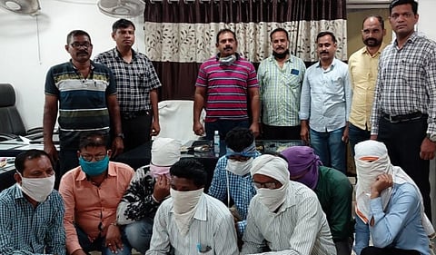 The corporator, Daga's assistant superintendent, was found gambling