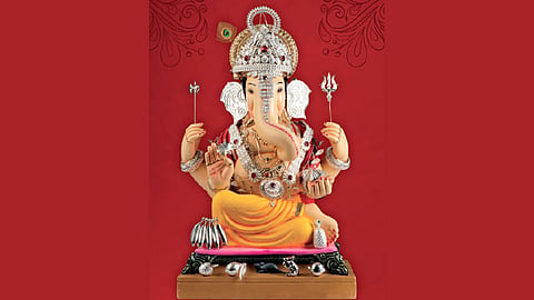 #BappaMorya  बाप्पाच्या प्रतिष्ठापनेसाठी दुपारी दीडपर्यंत मुहूर्त