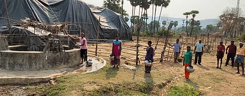 What is the status of tribal village in Vidarbha due to corona virus