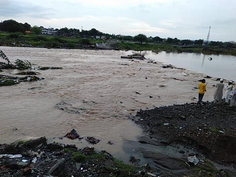 heavy rain in marathwada beed yesterday 