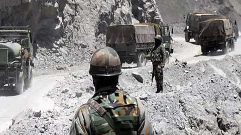 india china border