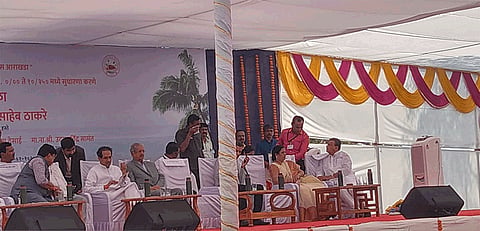 Why angry Bhaskar Jadhav in cm uddhav thackeray program at ratnagiri 