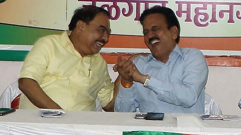 eknath khadse girish mahajan