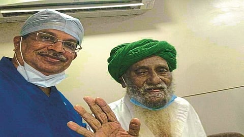 Surgery on 115th year old man; Dr. Sanglit Khochikar performed the surgery