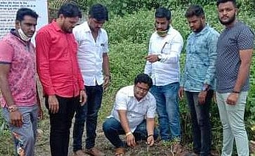 Plantation on Satyajit's birthday