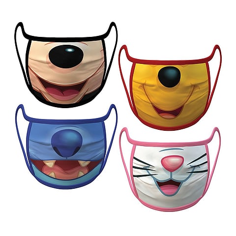 Children's craze for cartoon mask 