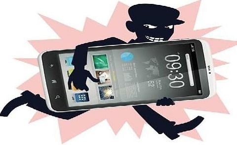 Four mobile phones stolen