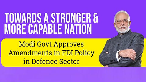 modi fdi