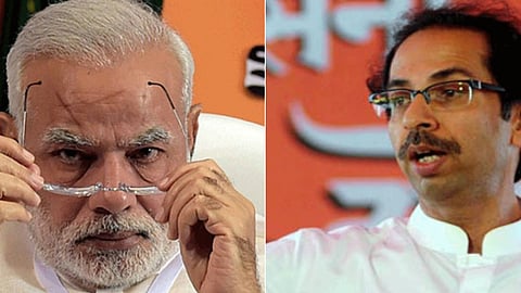 Narendra Modi and Uddhav Thackeray 