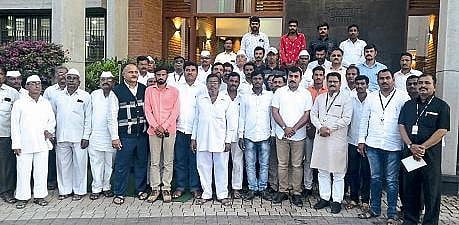 Lemon farmers visit to Sahyadri farm in Nashik
