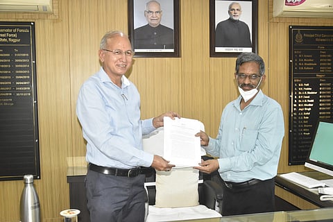 Dr. Rambabu Took Charge as a PCCF (HoFF) 