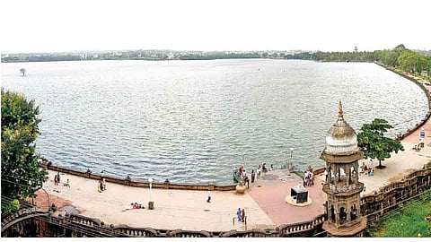 Water was brought to kolhapur city from Rankala Lake through Rankala Tower by siphon method