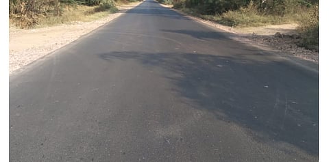जाचकवस्ती ते गोतोंडीपर्यंतचा रस्ता झाला खड्डेमुक्त