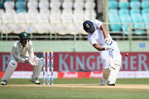 Rohit Sharma scores 5th test century in 1st test against south africa 