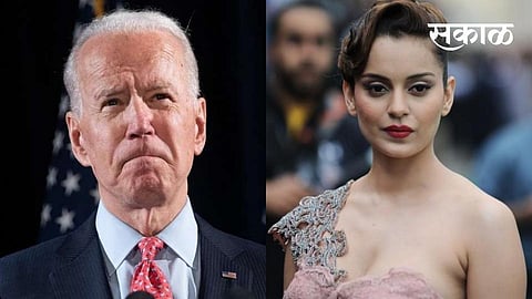 actress Kananga ranaut calls us president joe biden little pet of china then slammed liberals