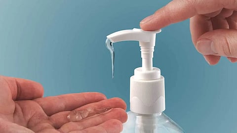30  thousand liter sanitizer used every day in this city