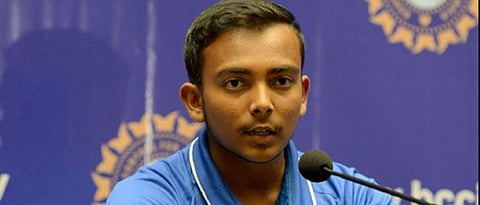 Prithvi Shaw
