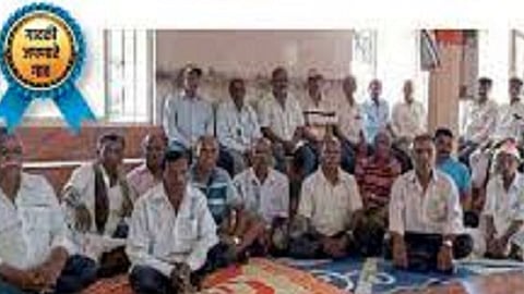 village cart of Chukul in Sindhudurg district and the man centered per 