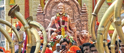 छत्रपतींचा जयजयकार घुमला आसमंतात 