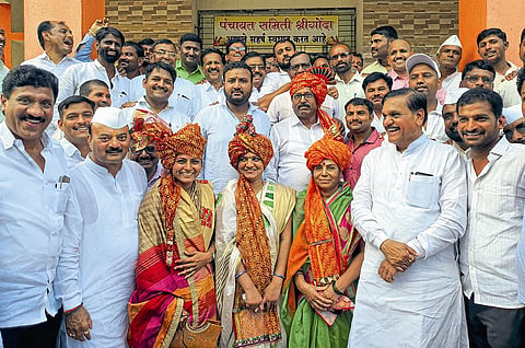 With the help of the Vikhe group, NCP defeated the BJP