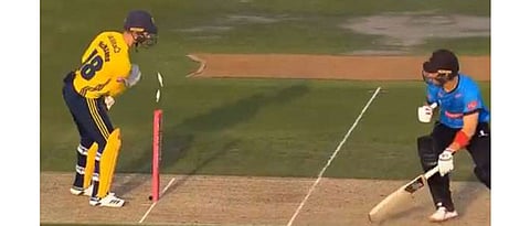 hampshire vs sussex witnessed a crazy stumping in T20 Blast