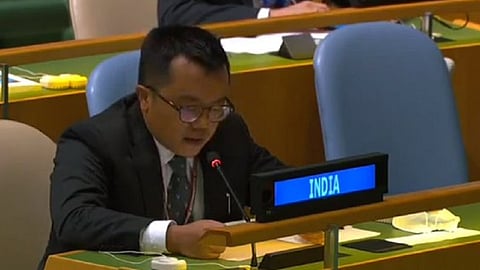 india un replay to pak imran khan