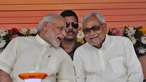 Modi and Nitish Kumar 
