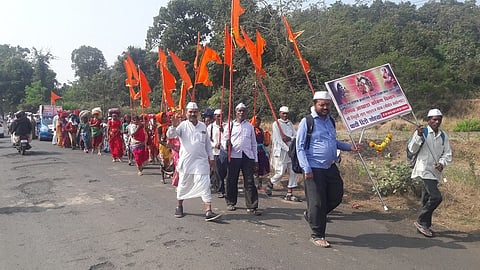 पायी दिंडी कर्जतमध्ये