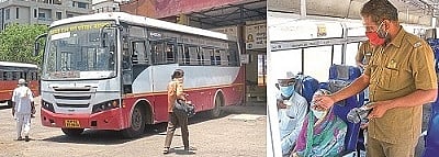 After waiting for two months in bus ran in Sangli