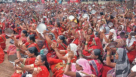 anganwadi strike