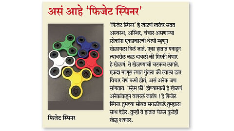 तरुणाईला ‘फिजेट स्पिनर’चं वेड
