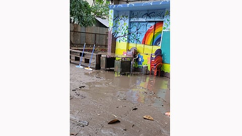 Damage of schools