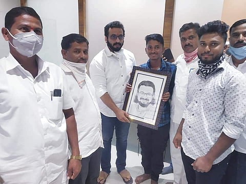 MP Amol Kolhe of the art of order in Tikhol Appreciation from 