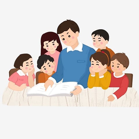 teacher & student