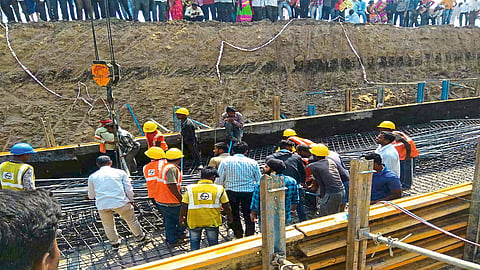  Five laborers Injured At Vaijapur