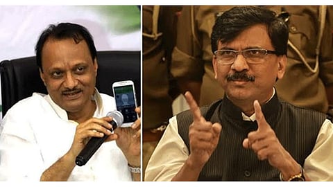 NCP leader Ajit Pawar call to Shivsena MP Sanjay Raut after he sending message