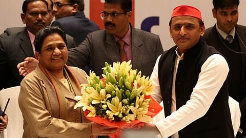 ExitPoll 2019 : उत्तर प्रदेशात भाजपला दणका; सप-बसपची मुसंडी
