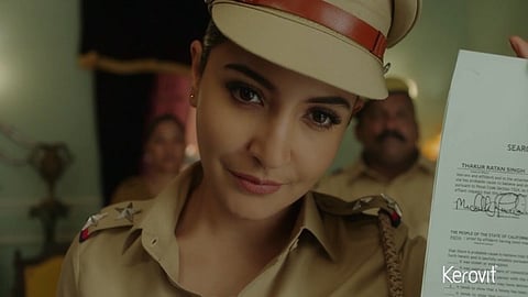 Anushka sharma's  cop look for new ad