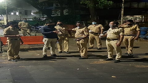 Ayurvedic Kadha is given by pune police for immunity.jpg