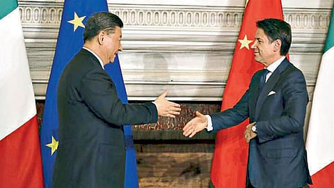 china and italy