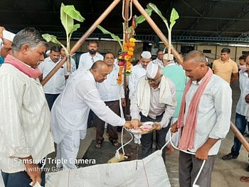 कापूस खरेदीला गणेश चतुर्थी साधला मुहर्त