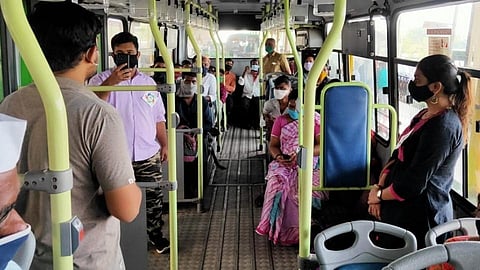 From Monday Ban on standing passenger in PMPML bus in pune Corona