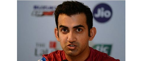 Gautam Gambhir slams Arvind Kejariwal for pollution in Delhi 