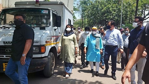 Guardian Minister Bhujbal has said facilities and extra beds have been increased in hospitals Nashik 