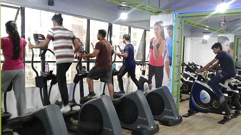 Handicapped Tinkesh Kaushik from Pune has opened his own gym
